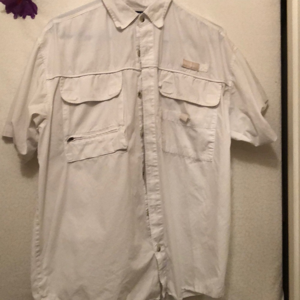 White Reel Legends Button down shirt